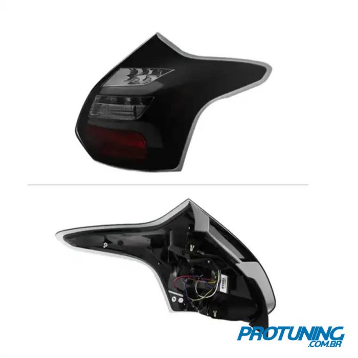 Lanterna Traseira FullLed Black